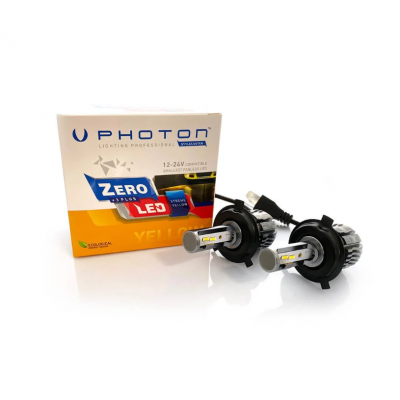 Photon Zero H4 Xtreme Yellow +3 Plus Fansız Led