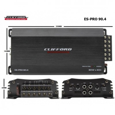 Clifford ES-PRO 90.4 4 Kanal Amfi