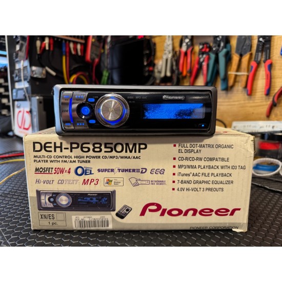 PİONEER DEH-P6850MP TEMİZ - P6850MP