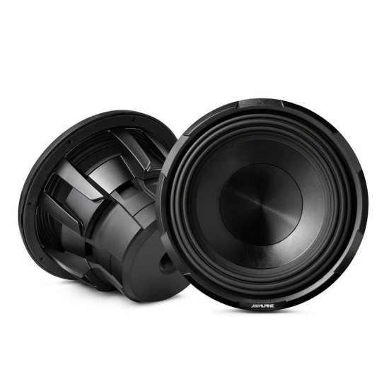 ALPİNE X-W12D4 12′′ (30 cm) X-Serisi Subwoofer (4Ω + 4Ω) / X-W12D4